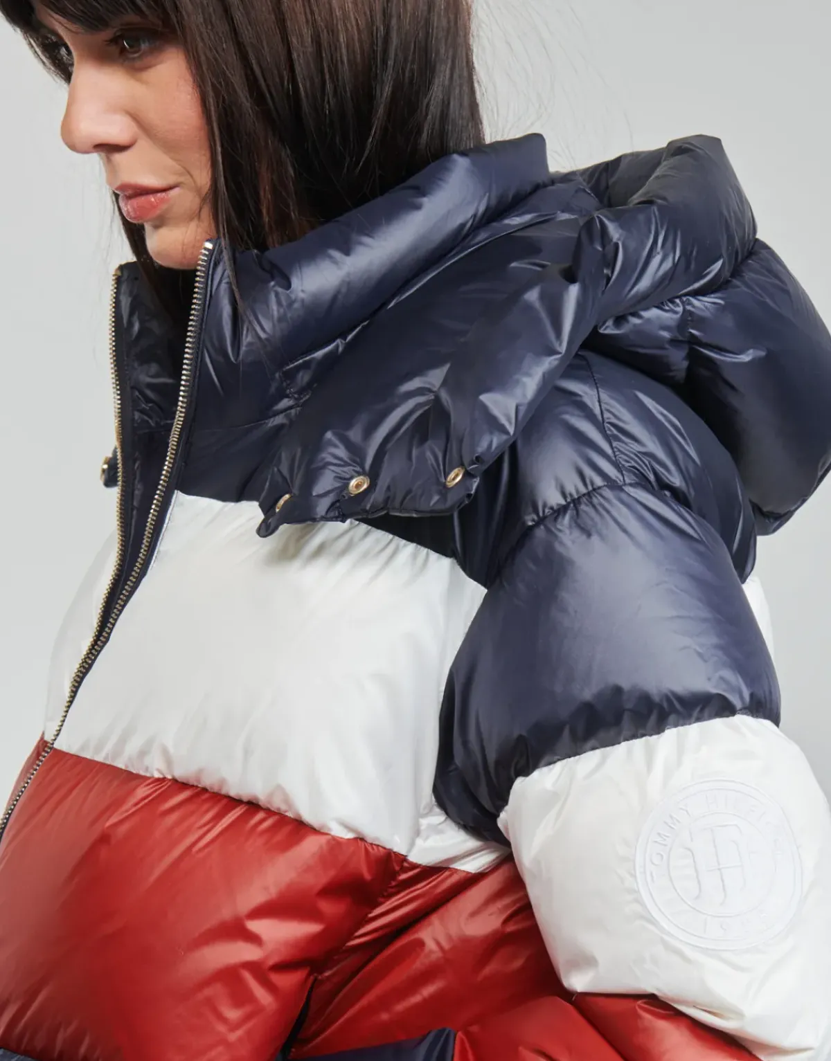 Tommy Hilfiger - COLORBLOCK  DWN PUFFER JKT