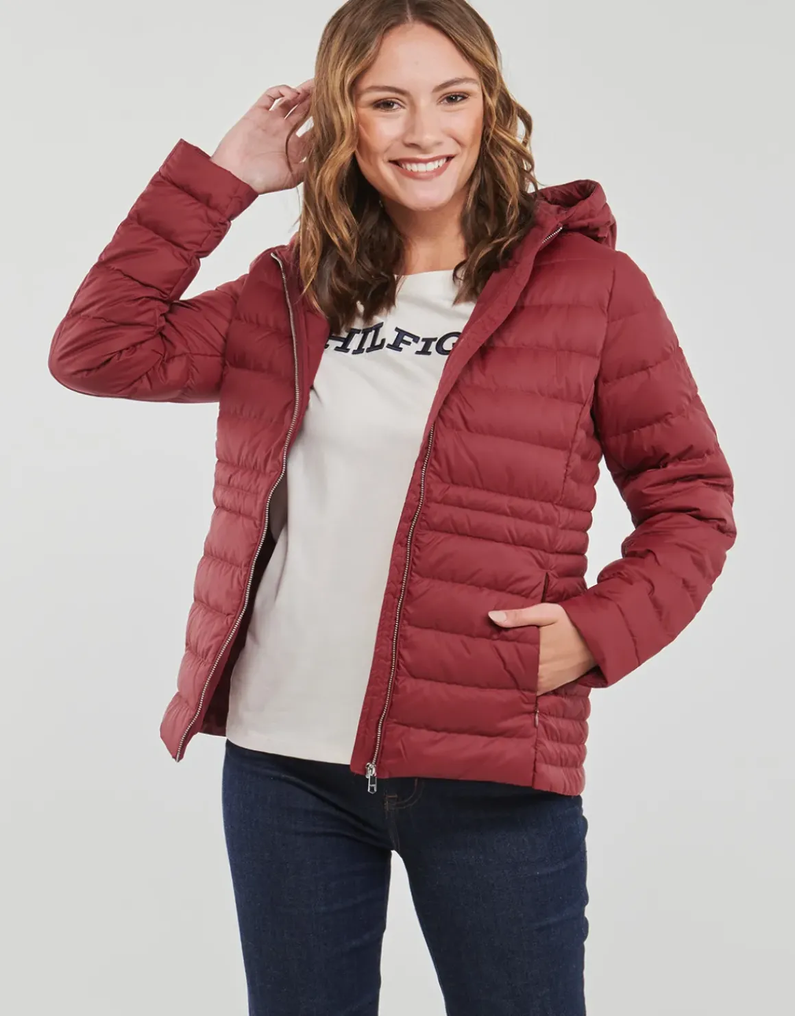 Tommy Hilfiger - FEMININE LW DOWN JACKET