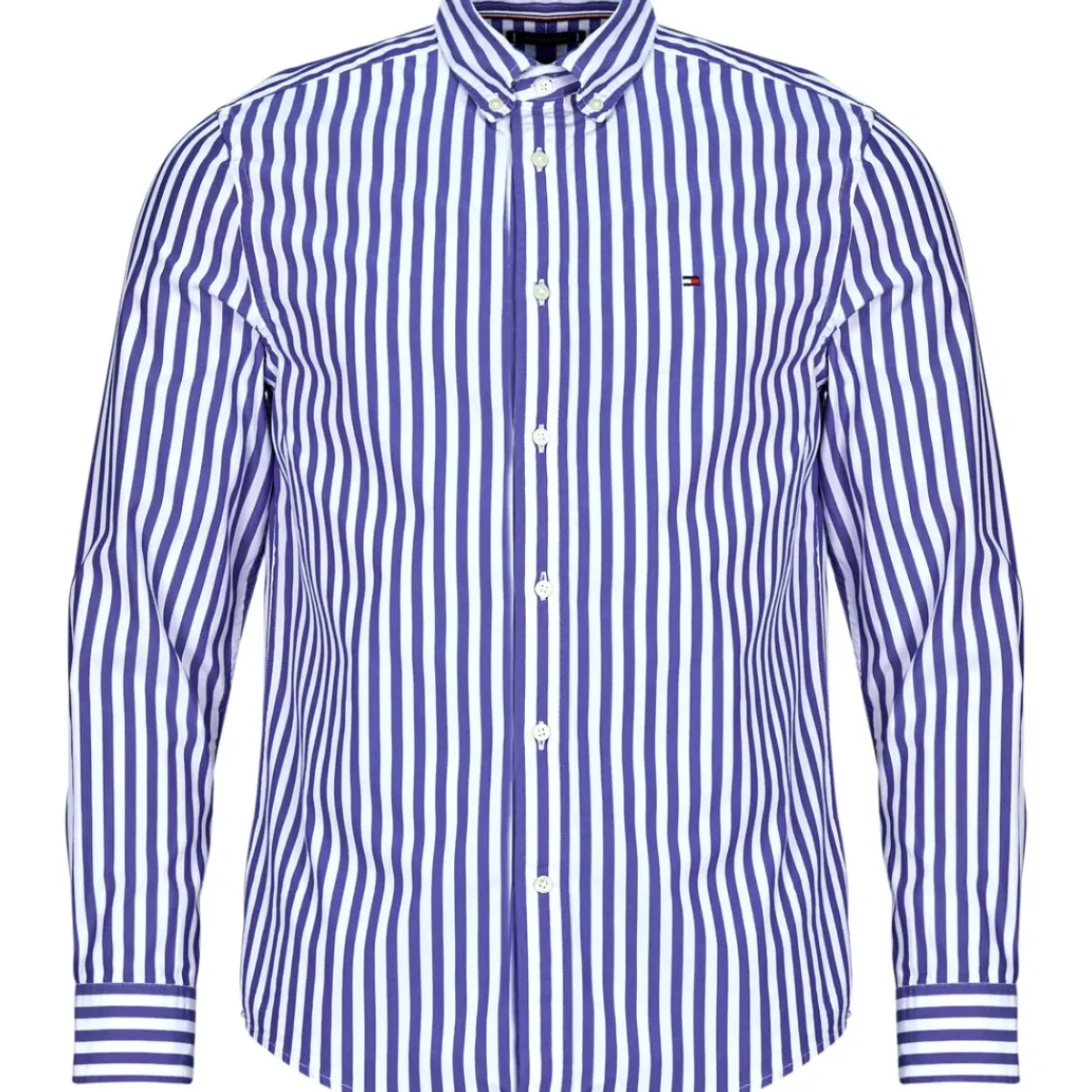 Tommy Hilfiger - FLEX POPLIN BOLD STRIPE RF SHIRT
