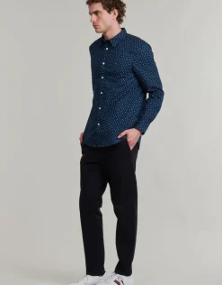Tommy Hilfiger - FLEX POPLIN AOP SF SHIRT