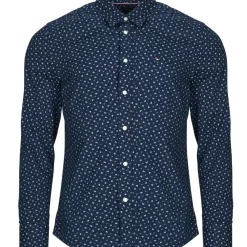 Tommy Hilfiger - FLEX POPLIN AOP SF SHIRT