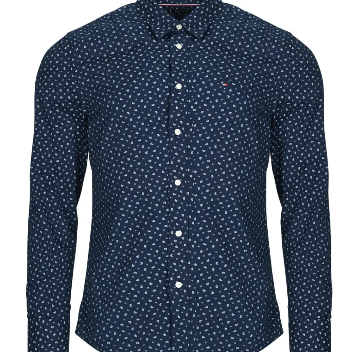 Tommy Hilfiger - FLEX POPLIN AOP SF SHIRT