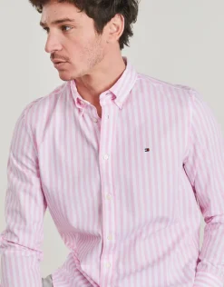 Tommy Hilfiger - FLEX POPLIN BOLD STRIPE RF SHIRT