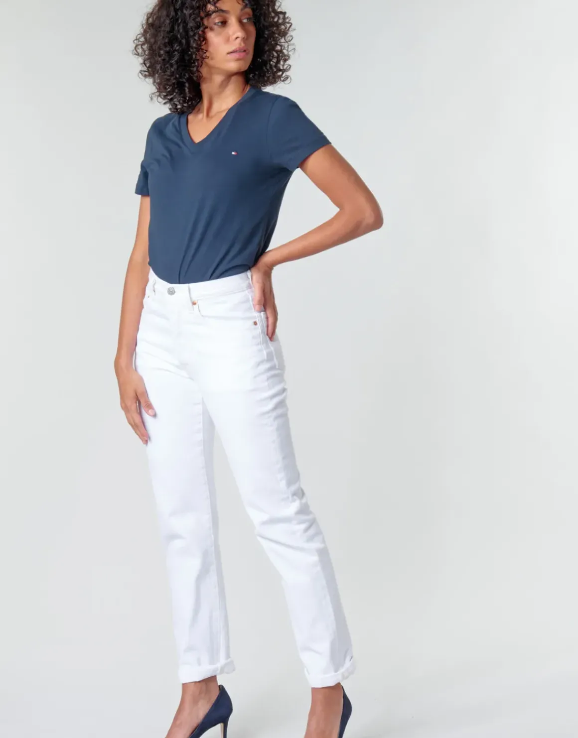 Tommy Hilfiger - HERITAGE V-NECK TEE
