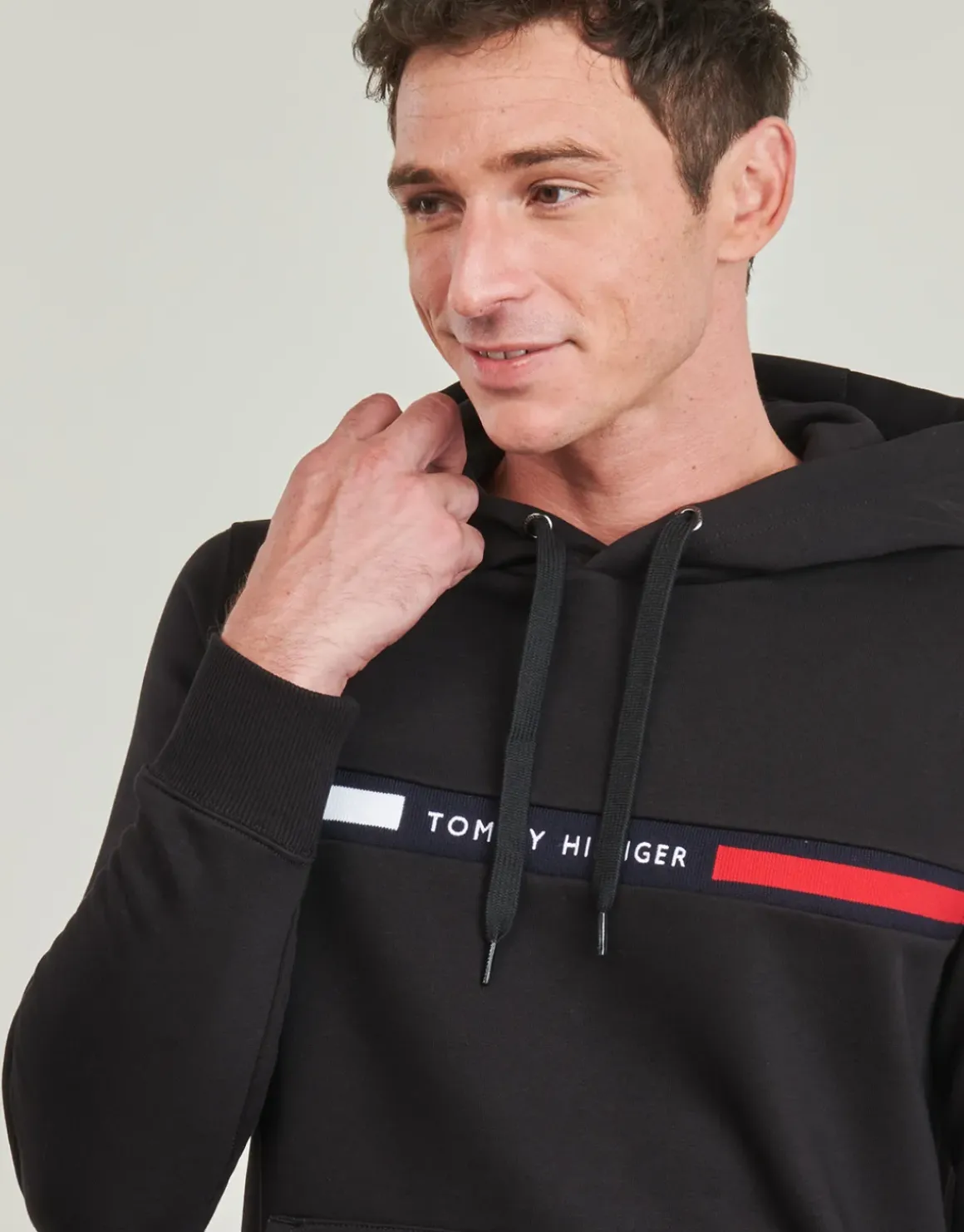 Tommy Hilfiger - HILFIGER CHEST INSERT HOODY