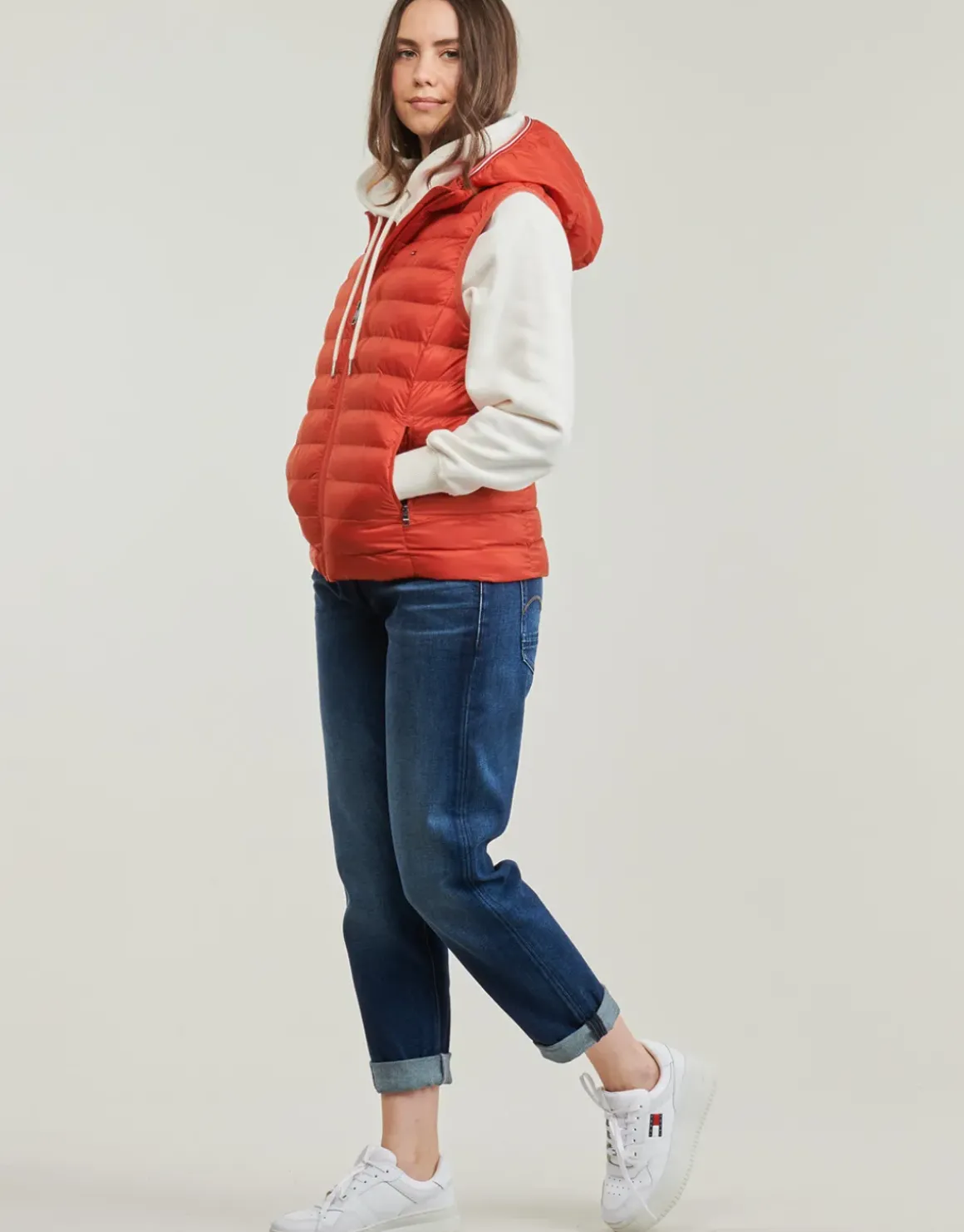 Tommy Hilfiger - LW PADDED GLOBAL STRIPE VEST