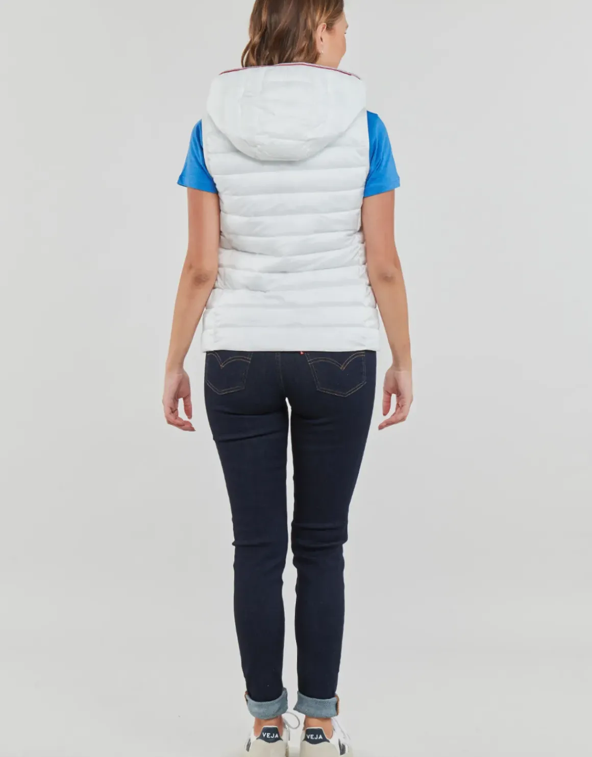 Tommy Hilfiger - LW PADDED GLOBAL STRIPE VEST