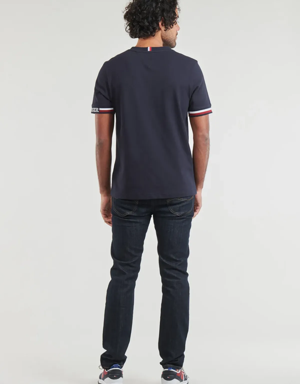 Tommy Hilfiger - MONOTYPE BOLD GS TIPPING TEE