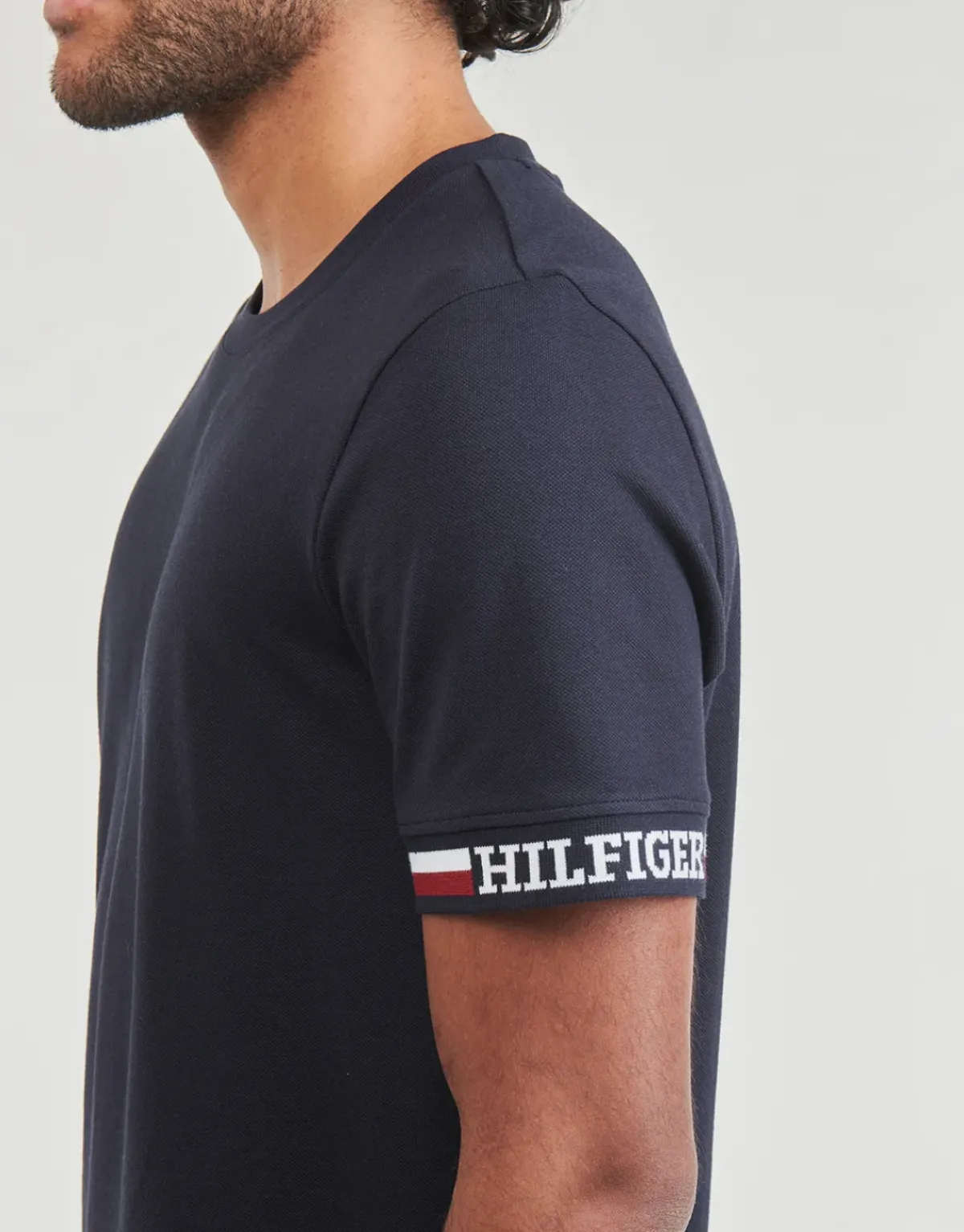 Tommy Hilfiger - MONOTYPE BOLD GS TIPPING TEE