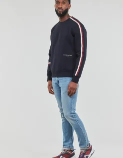 Tommy Hilfiger - NEW GLOBAL STRIPE CREWNECK