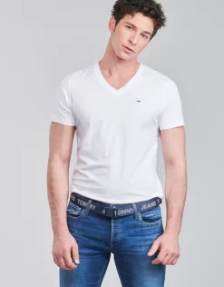 Tommy Jeans - TJM ORIGINAL JERSEY TEE V NECK