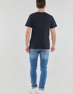 Tommy Jeans - TJM REG CURVED LETTERMAN TEE