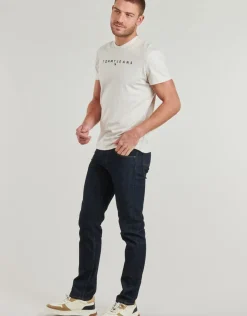 Tommy Jeans - TJM REG LINEAR LOGO TEE EXT