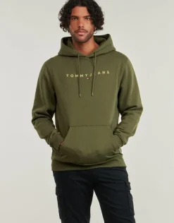 Tommy Jeans - TJM REG LINEAR GOLD HOOD EXT
