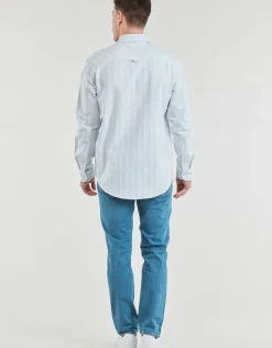 Tommy Jeans - TJM REG OXFORD STRIPESHIRT
