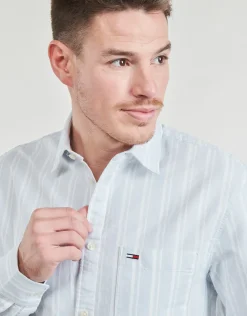 Tommy Jeans - TJM REG OXFORD STRIPESHIRT