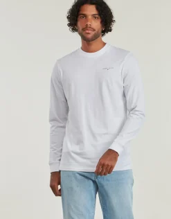 Tommy Jeans - TJM SLIM LINEAR CHST L/S TEE EXT