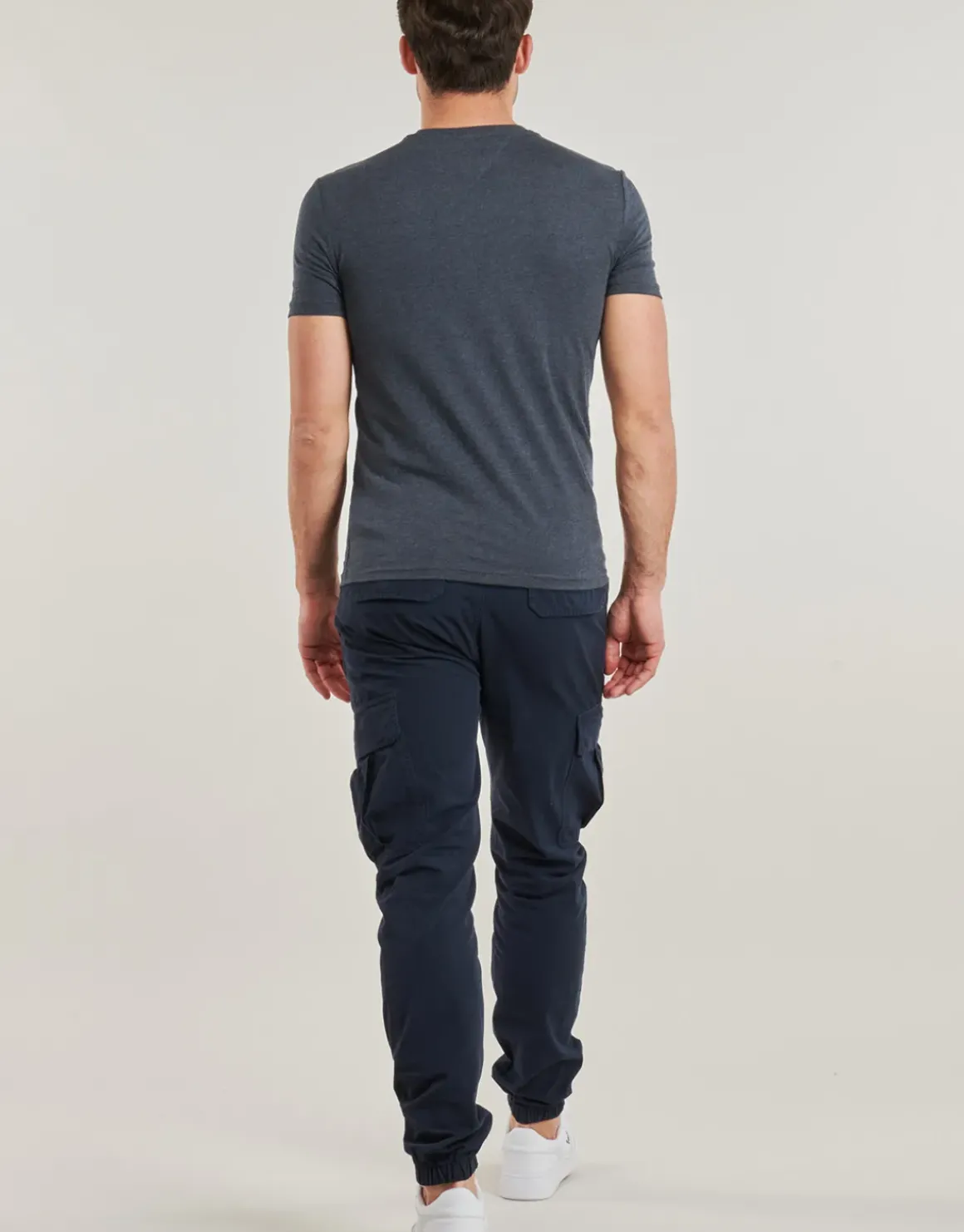 Tommy Jeans - TJM XSLIM JASPE HTR TEE EXT