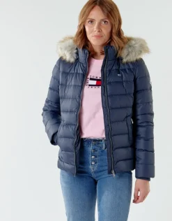 Tommy Jeans - TJW BASIC HOODED DOWN JACKET