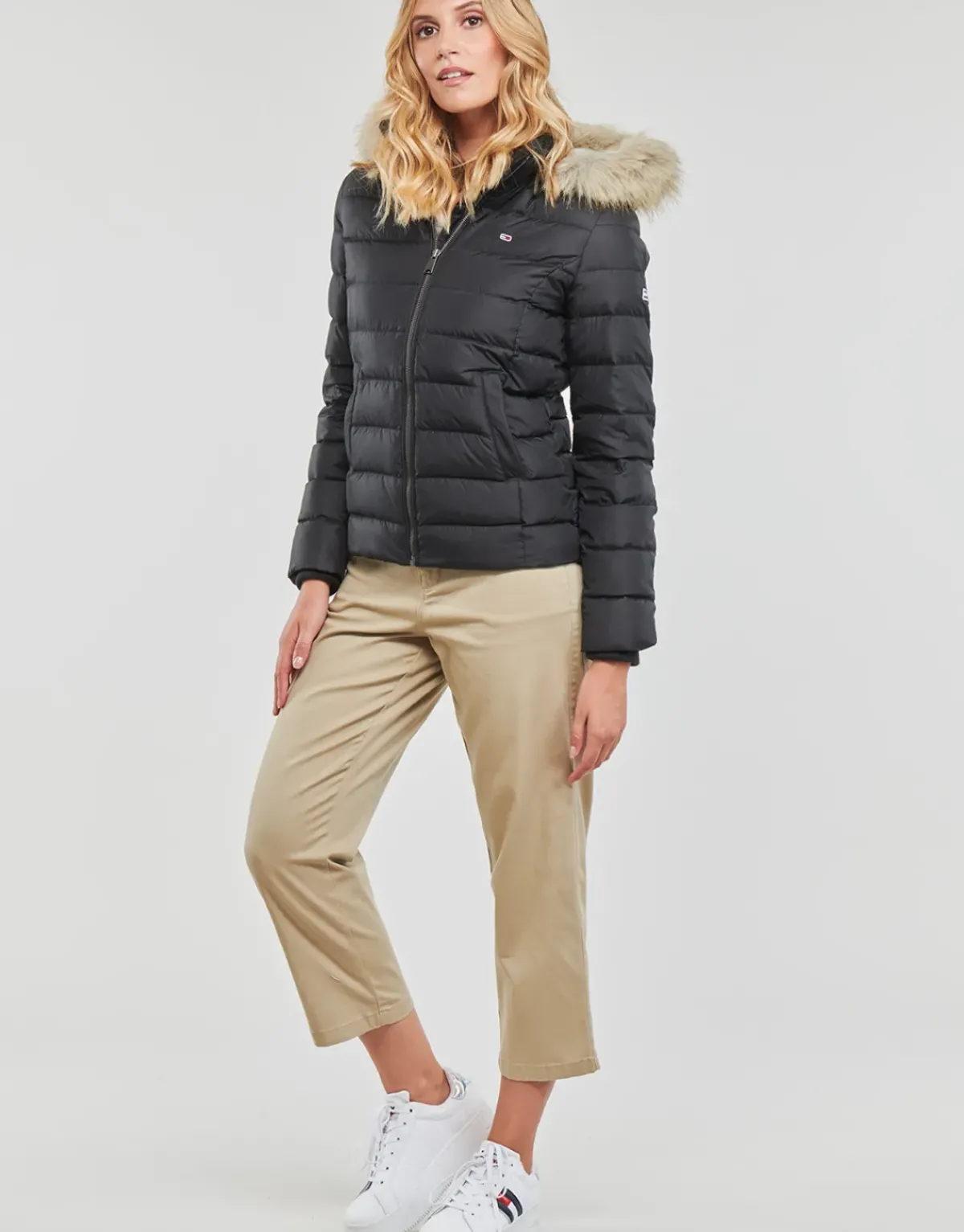 Tommy Jeans - TJW BASIC HOODED DOWN JACKET