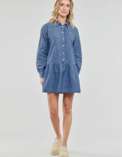 Tommy Jeans - TJW CHAMBRAY SHIRT DRESS