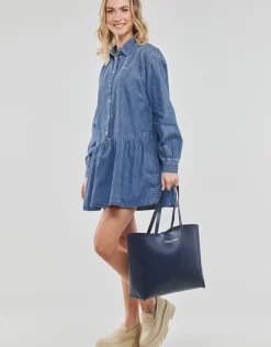 Tommy Jeans - TJW CHAMBRAY SHIRT DRESS