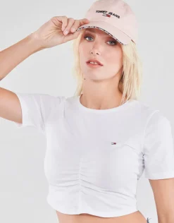 Tommy Jeans - TJW CROP RUCHE TOP
