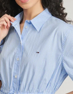 Tommy Jeans - TJW MINI STRIPE SHIRT DRESS