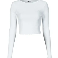 Tommy Jeans - TJW RUCHE RIB TOP LS