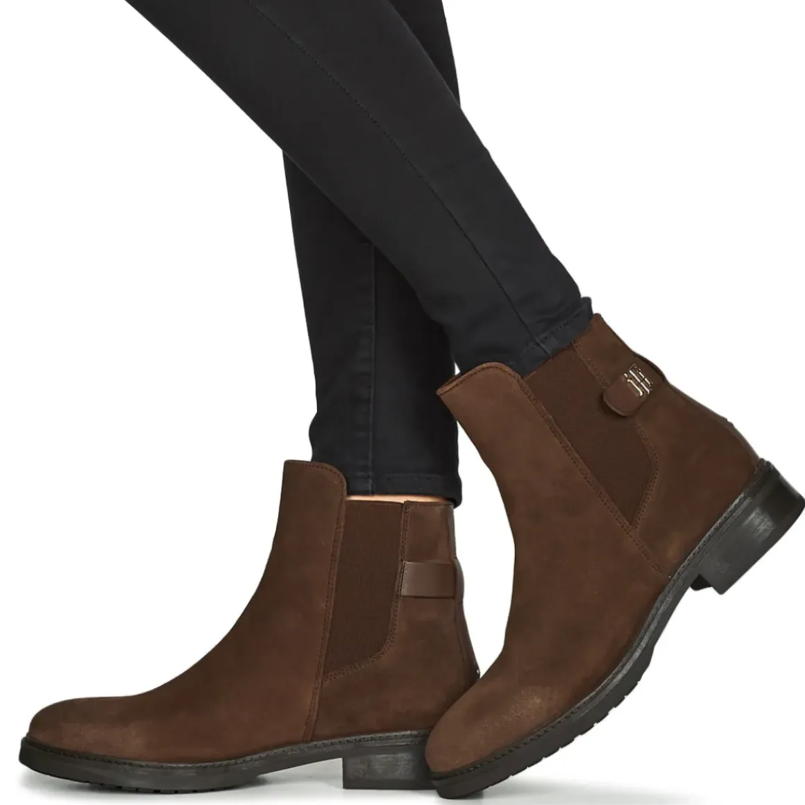 Tommy Hilfiger - Coin Suede Flat Boot