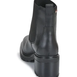 Tommy Hilfiger - FLAG MID HEEL LEATHER CHELSEA