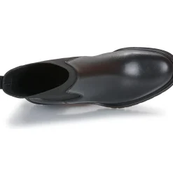 Tommy Hilfiger - FLAG MID HEEL LEATHER CHELSEA