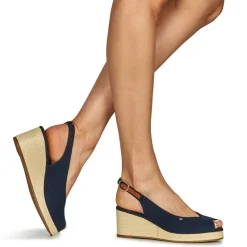 Tommy Hilfiger - FLAG MID WEDGE ESPAD SLINGBACK