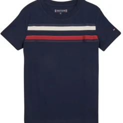 Tommy Hilfiger - GLOBAL STRIPE TEE S/S