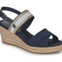 Tommy Hilfiger - GOLDEN WEBBING MID WEDGE