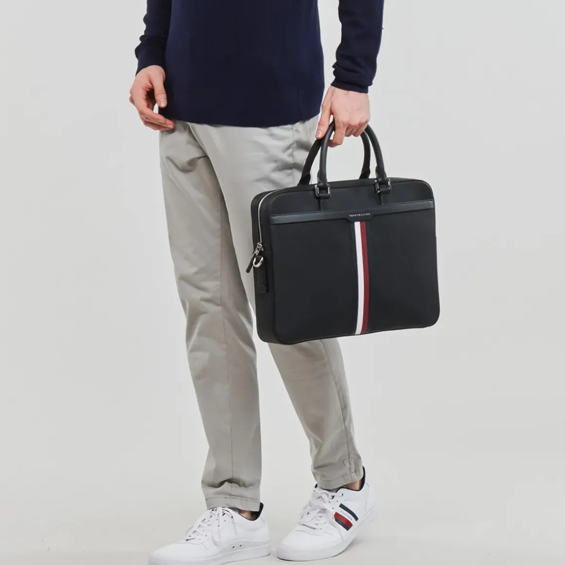 Tommy Hilfiger - TH COATED CANVAS COMPUTER BAG