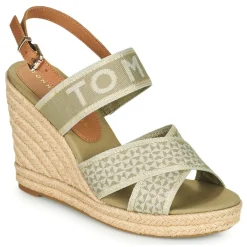 Tommy Hilfiger - TOMMY WEBBING HIGH WEDGE SANDAL