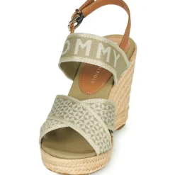 Tommy Hilfiger - TOMMY WEBBING HIGH WEDGE SANDAL