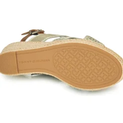 Tommy Hilfiger - TOMMY WEBBING HIGH WEDGE SANDAL
