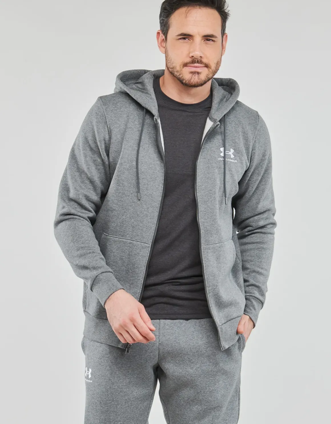 Under Armour - UA ESSENTIAL FLEECE FZ HOOD