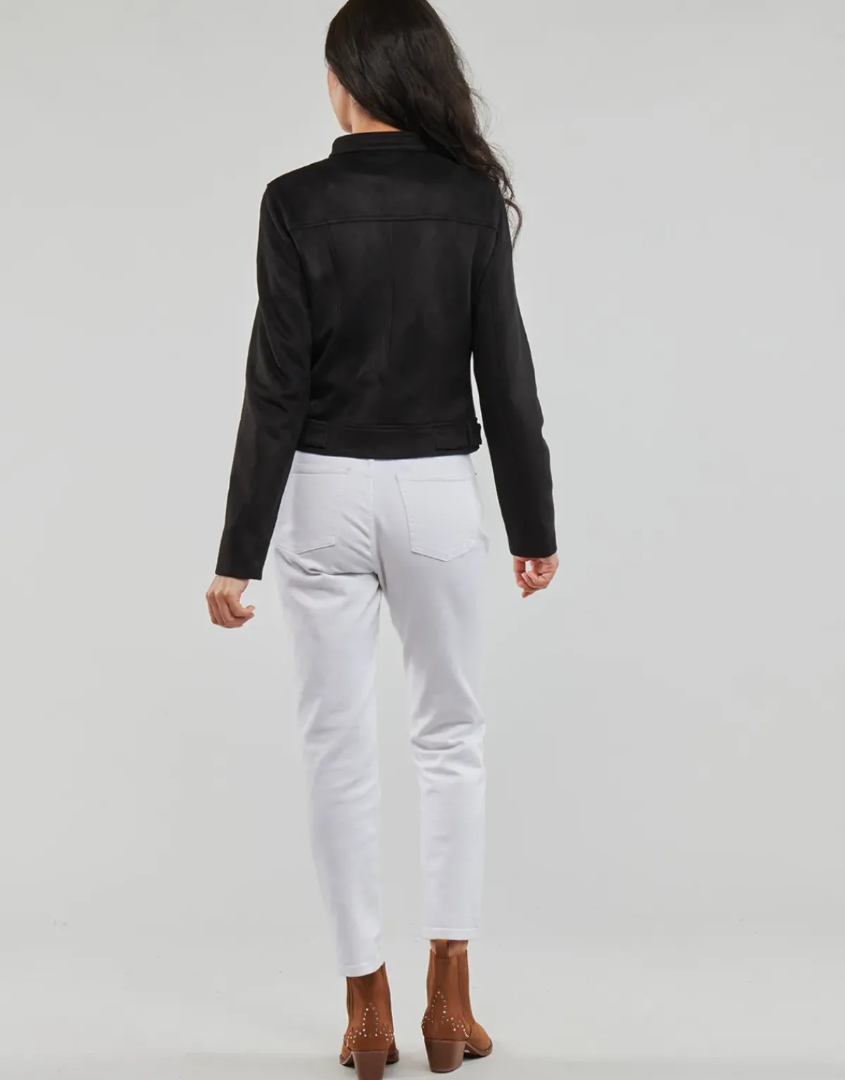 Vero Moda - VMJOSE MARI SHORT FAUX SUEDE JACKET BOOS