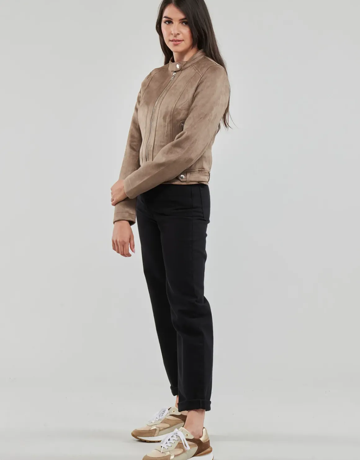 Vero Moda - VMJOSE MARI SHORT FAUX SUEDE JACKET BOOS