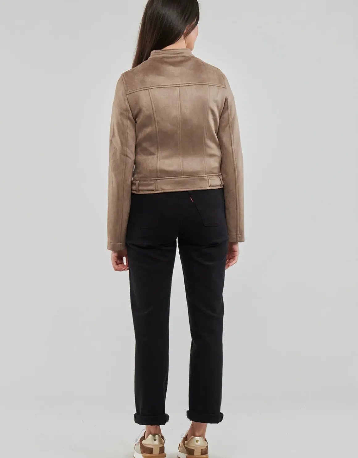 Vero Moda - VMJOSE MARI SHORT FAUX SUEDE JACKET BOOS