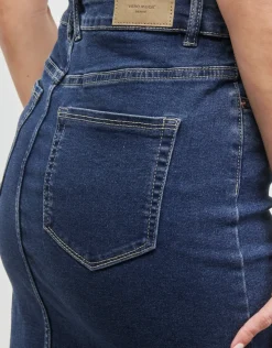 Vero Moda - VMLUNA HR DENIM SKIRT MIX GA