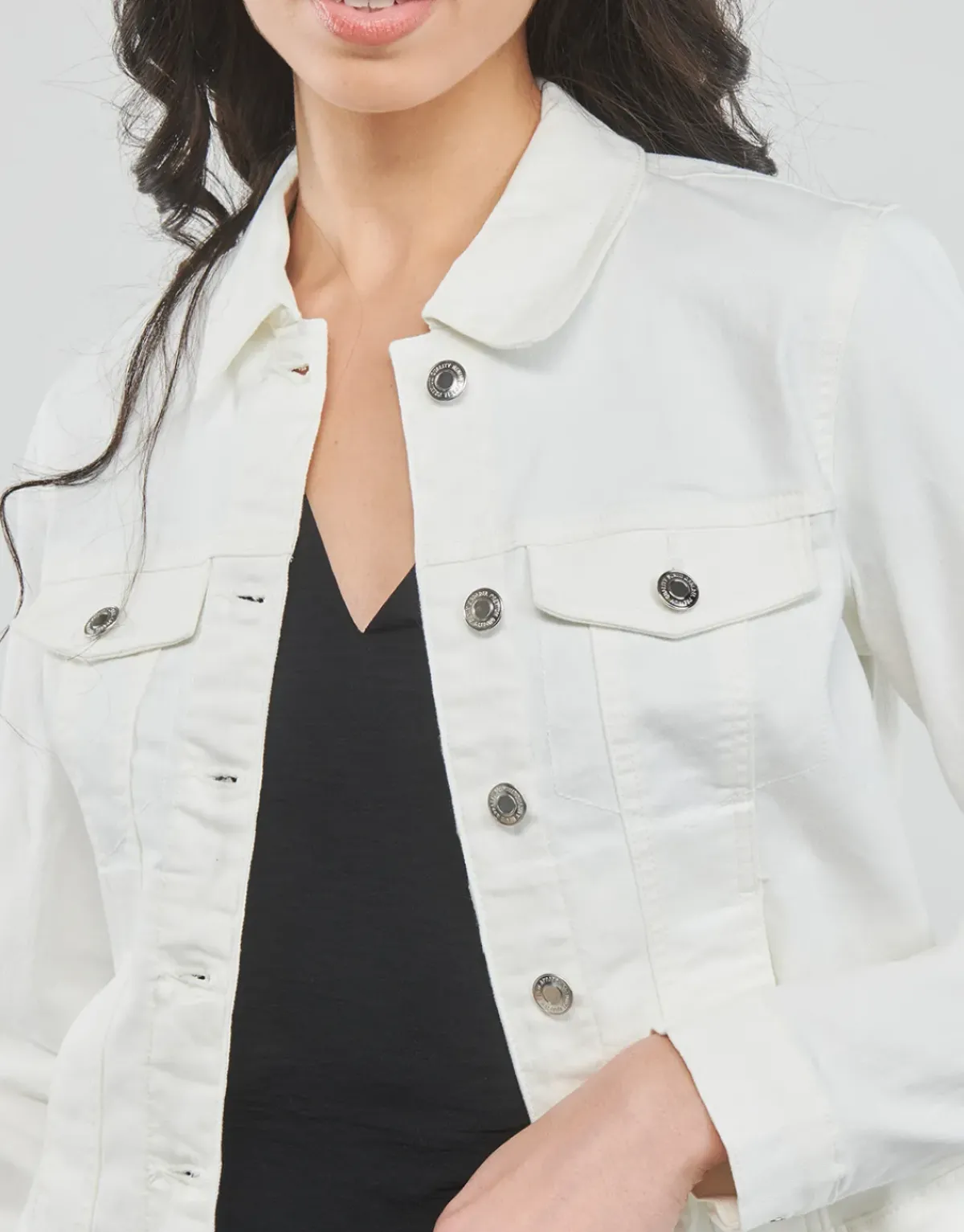 Vero Moda - VMLUNA LS SLIM DNM JACKET MIX GA NOOS